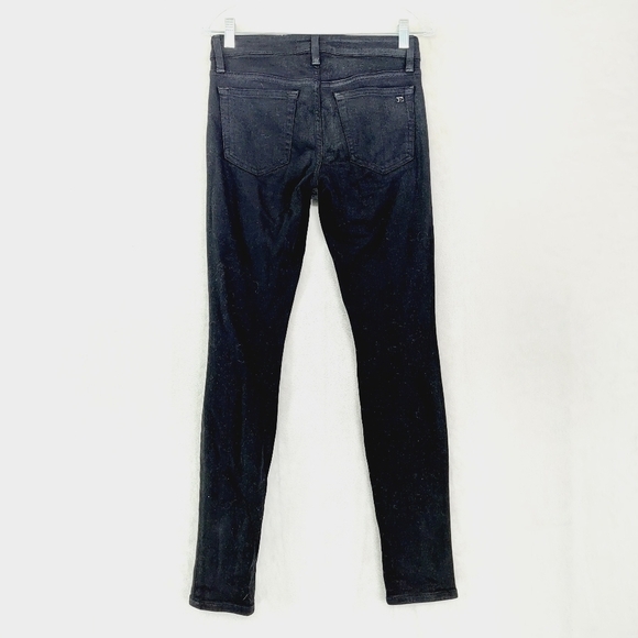 Joe's Jeans The Skinny Black Zip Up Five Pockets Casual Jeans P3838 - Picture 5 of 9